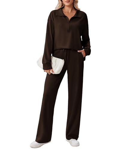 cloudy quarter zip set